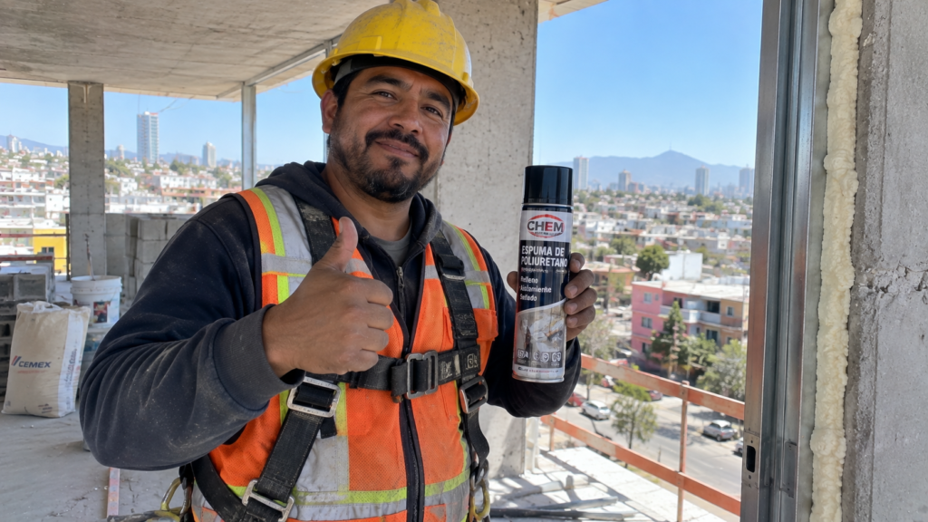 poliuretano en spray
